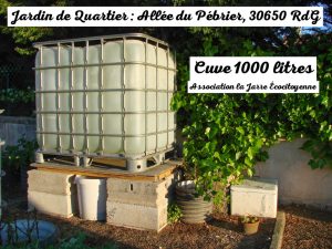 Cuve à eau 1000L - Jardin et Saisons