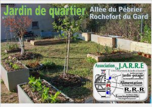 Jardin aromatique de quartier - vue ensemble - Association la Jarre - 27-03-2017