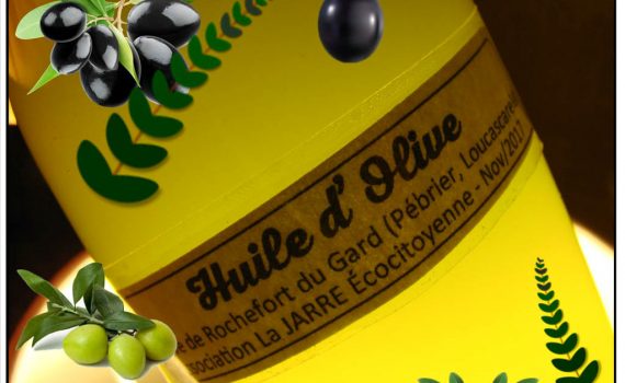 Huile Olive de Rochefort du Gard - association la JARRE ecocitoyenne - 10-2017