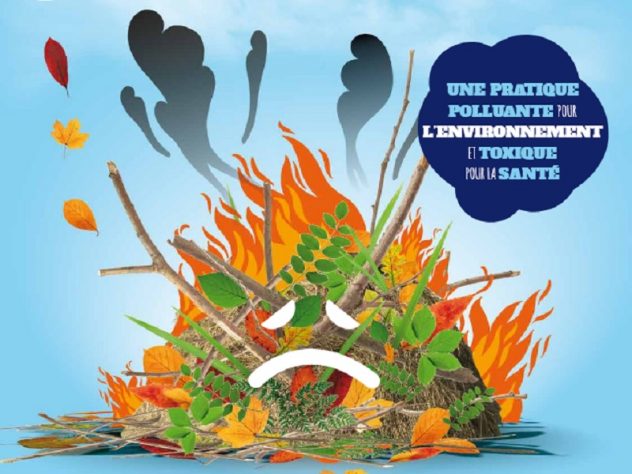 brûler ses déchets verts est interdit - association la JARRE Écocitoyenne