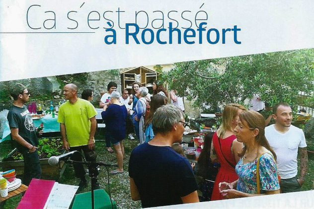 Fête des voisins - CMJ - Rochefort du Gard - Revue reflets juillet 2018 -p9