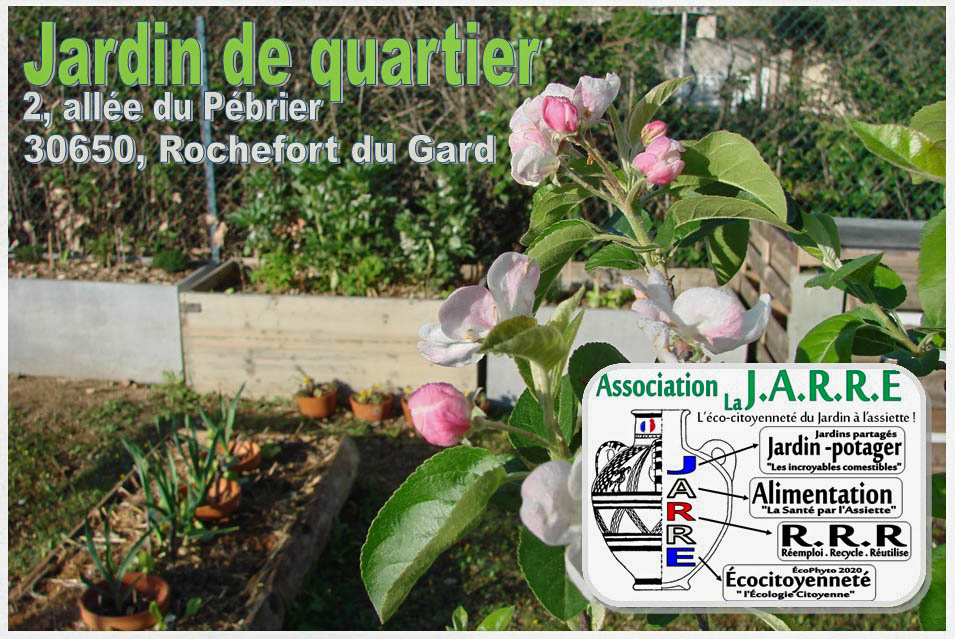 Création d’un jardin de quartier à Rochefort du Gard