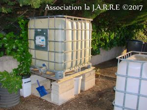 Tonne à eau - Jardin de Quartier 07 mai 2017