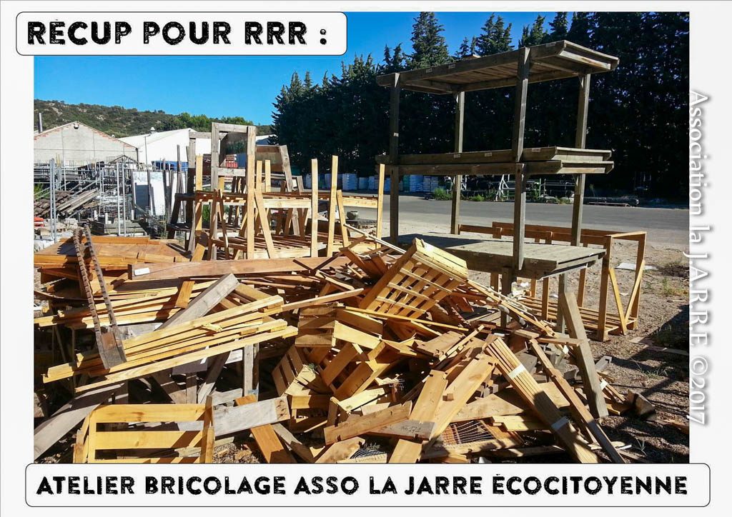 Récup Botanic au profit de association la jarre écocitoyenne - septembre 2017 avant emportée