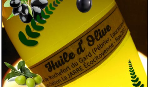 Huile Olive de Rochefort du Gard - association la JARRE ecocitoyenne - 10-2017
