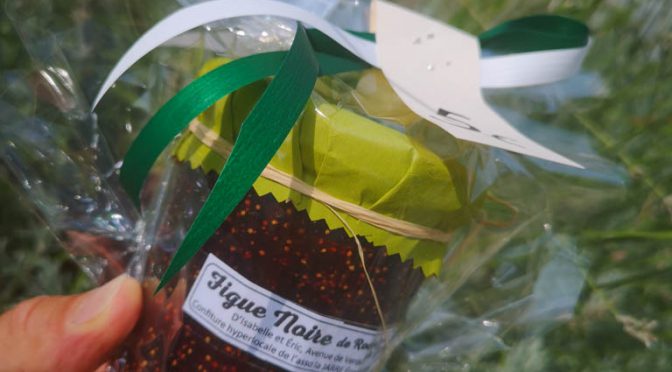 Confiture de figue noire - association la Jarre écocitoyenne