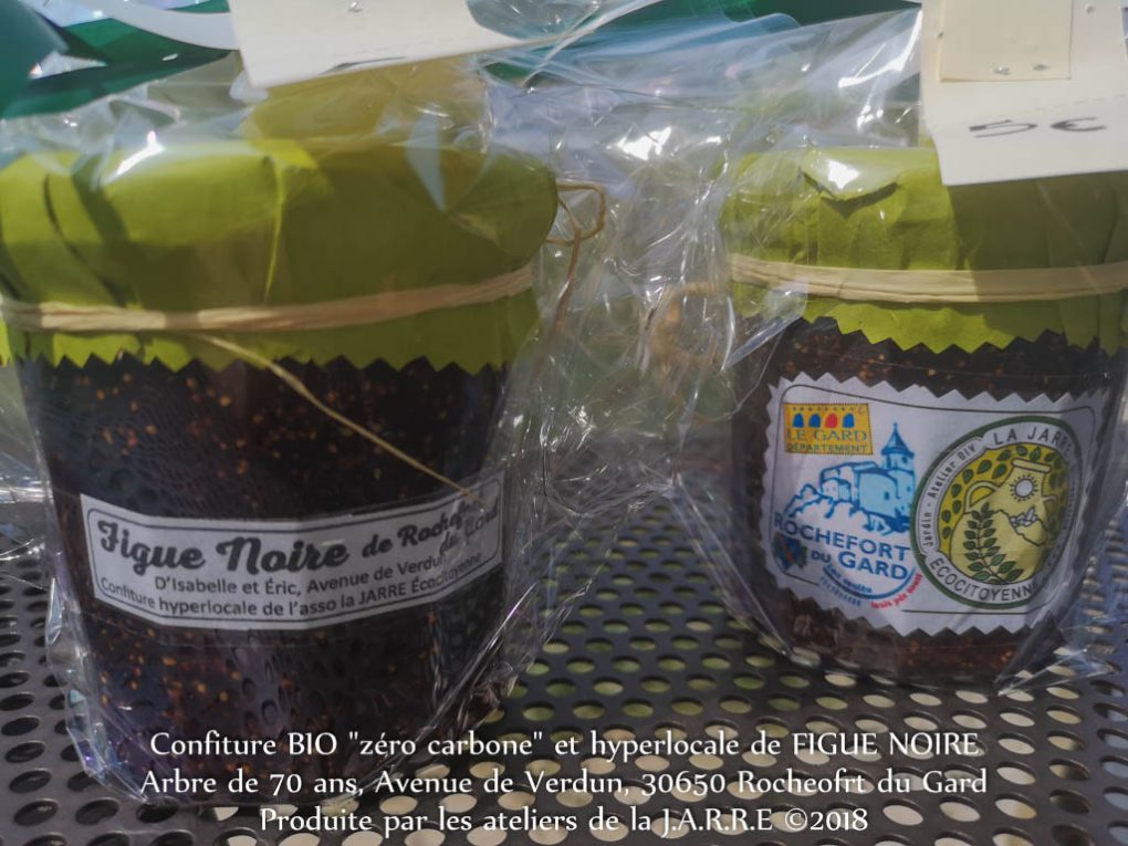 Confiture de figue noire de Rochefort du Gard