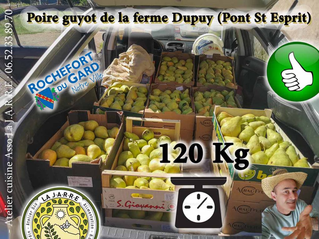 Atelier-cuisine---120kg-poire-23-08-2020---association-la-jarre