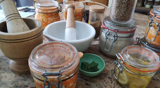 Atelier Lactofermentation – citron à la Marocaine & Coleslaw américain