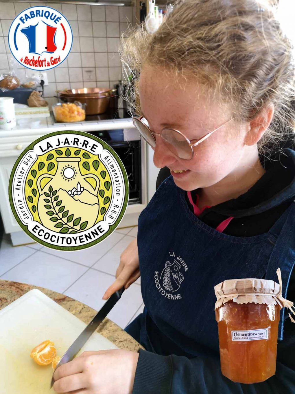 Production de confiture de clémentine - Stagière Julie - 19-04-2021