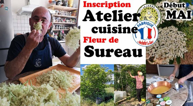 Atelier fleur de sureau - Asso la JARRE en Mai
