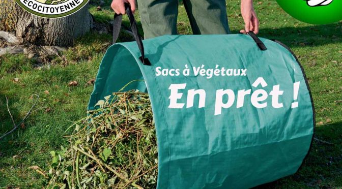 sac à végétaux association La JARRE Écocitoyenne