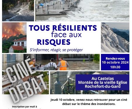 Projection et débat INONDATION et RISQUES 10-10-2024_18h30 au CASTELAS