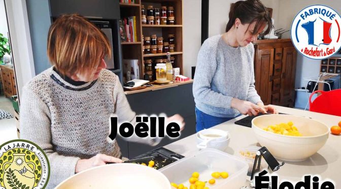 Atelier Aide à la confection de notre confiture Bio antigaspil  : Orange clémentine Kumquat et dès de gingembre !
