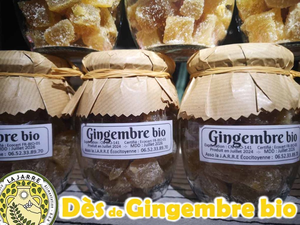 Dès de Gingembre Bio_La JARRE-botanic®