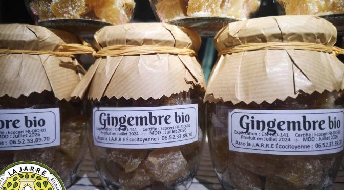 Gingembre confit en dès : Qui n’en veut ?