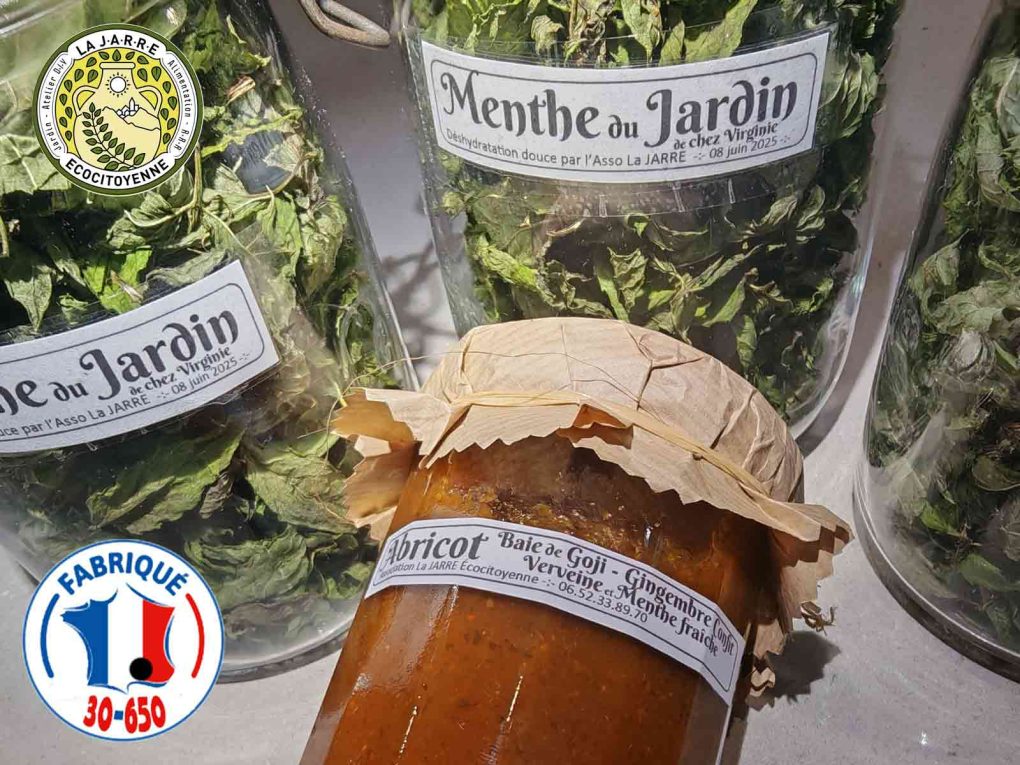Recette d'abricot verveine-menthe aux notes de gingembre confit et baie de Goji ! Recette élaborée par notre maître confiturier David !