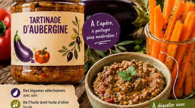 Tartinade-d'aubergine Asso La JARRE de Rochefort du Gard
