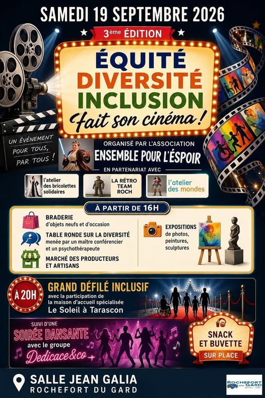 Marché Producteur Ensemble pour espoir salle galia samedi 19 2026 de 16-19h